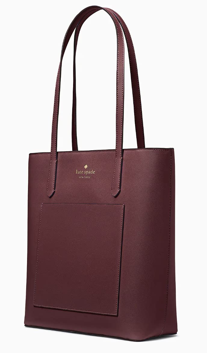 Kate Spade New York Daily Leather Tote (Deep Berry)