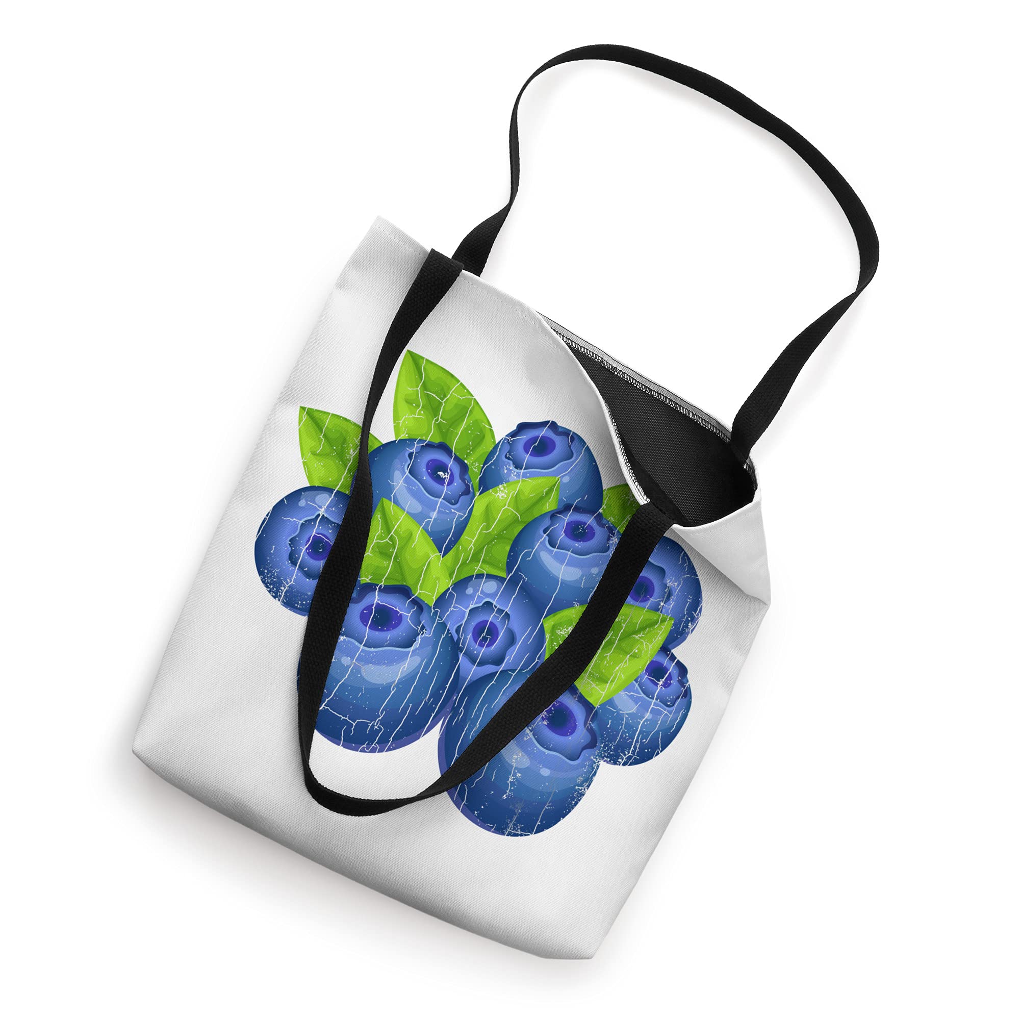 Blueberry Fruit Funny Berry Lover Eater Graphic Tote Bag