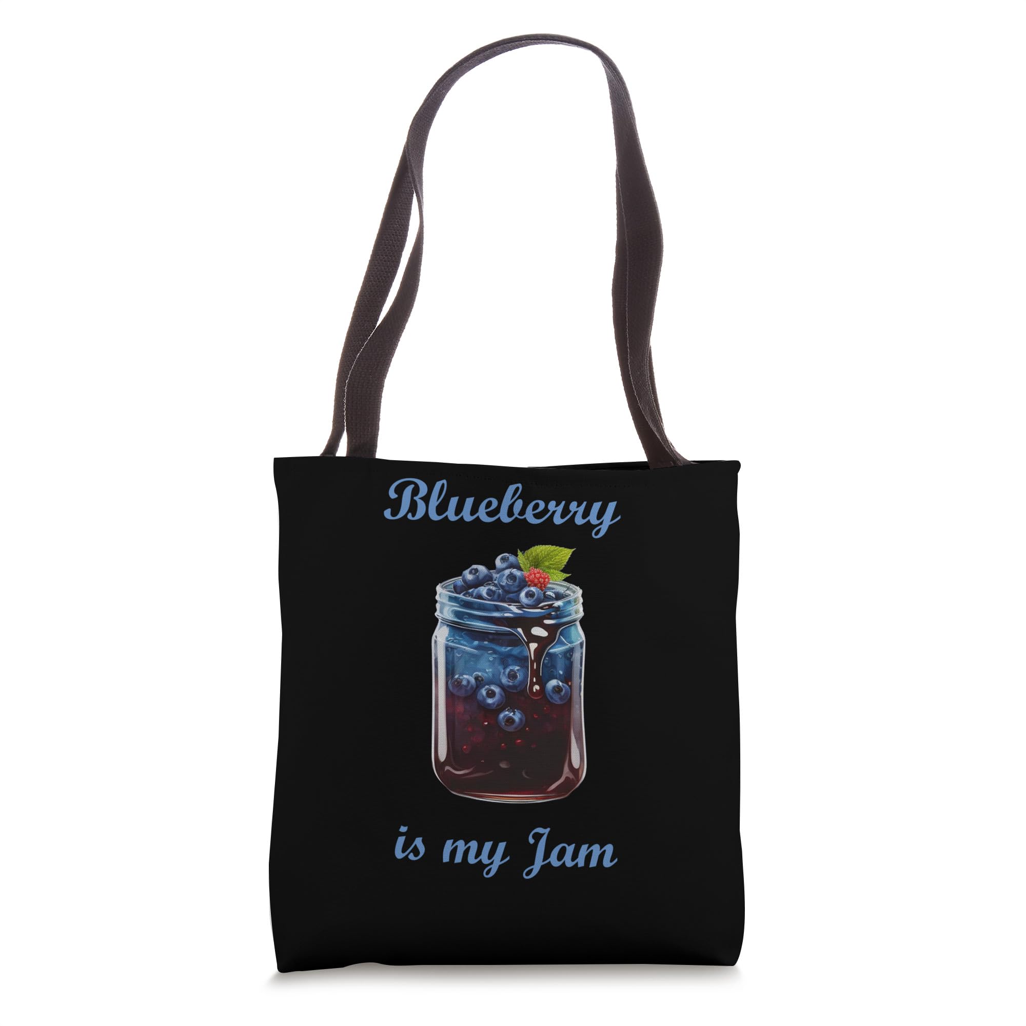 Blueberry Is My Jam Fruit Garden Berry Blueberries Healthy Tote Bag