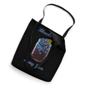 Blueberry Is My Jam Fruit Garden Berry Blueberries Healthy Tote Bag