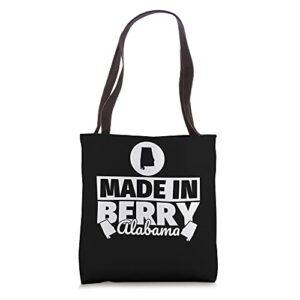 made in berry alabama tote bag