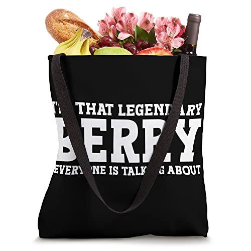 Berry Personal Name First Name Funny Berry Tote Bag