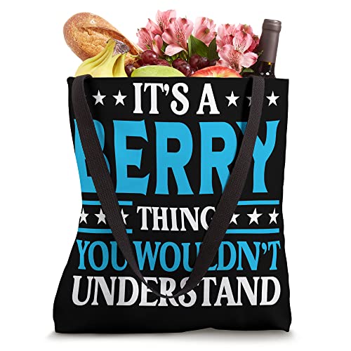 It's A Berry Thing Personal Name Funny Berry Tote Bag