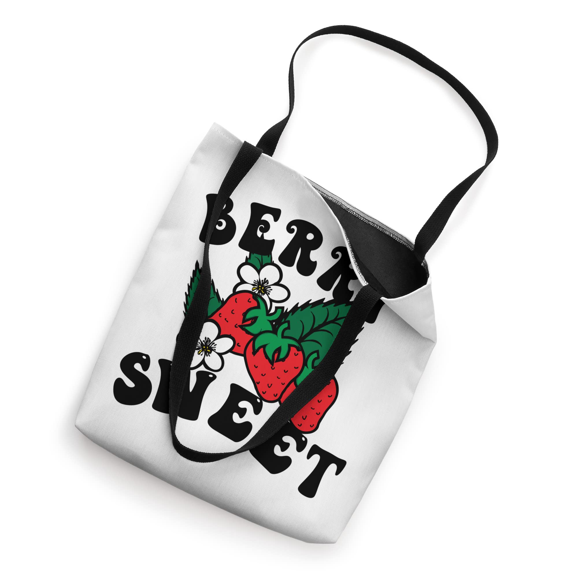 Berry Sweet Retro Strawberry Fresh Cute Summer Vibes Berries Tote Bag