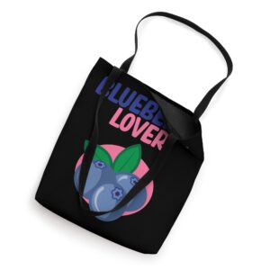 Blueberry Lover Cute Blueberries Eater Berry Graphic Tote Bag