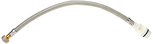 Geberit Connecting Hose for Concealed cisterns, 120 mm, 1 Piece, 240.921.00.1, Silver