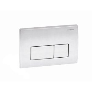 geberit 115.258.00.1 kappa50 dual-flush actuator, brushed stainless seel