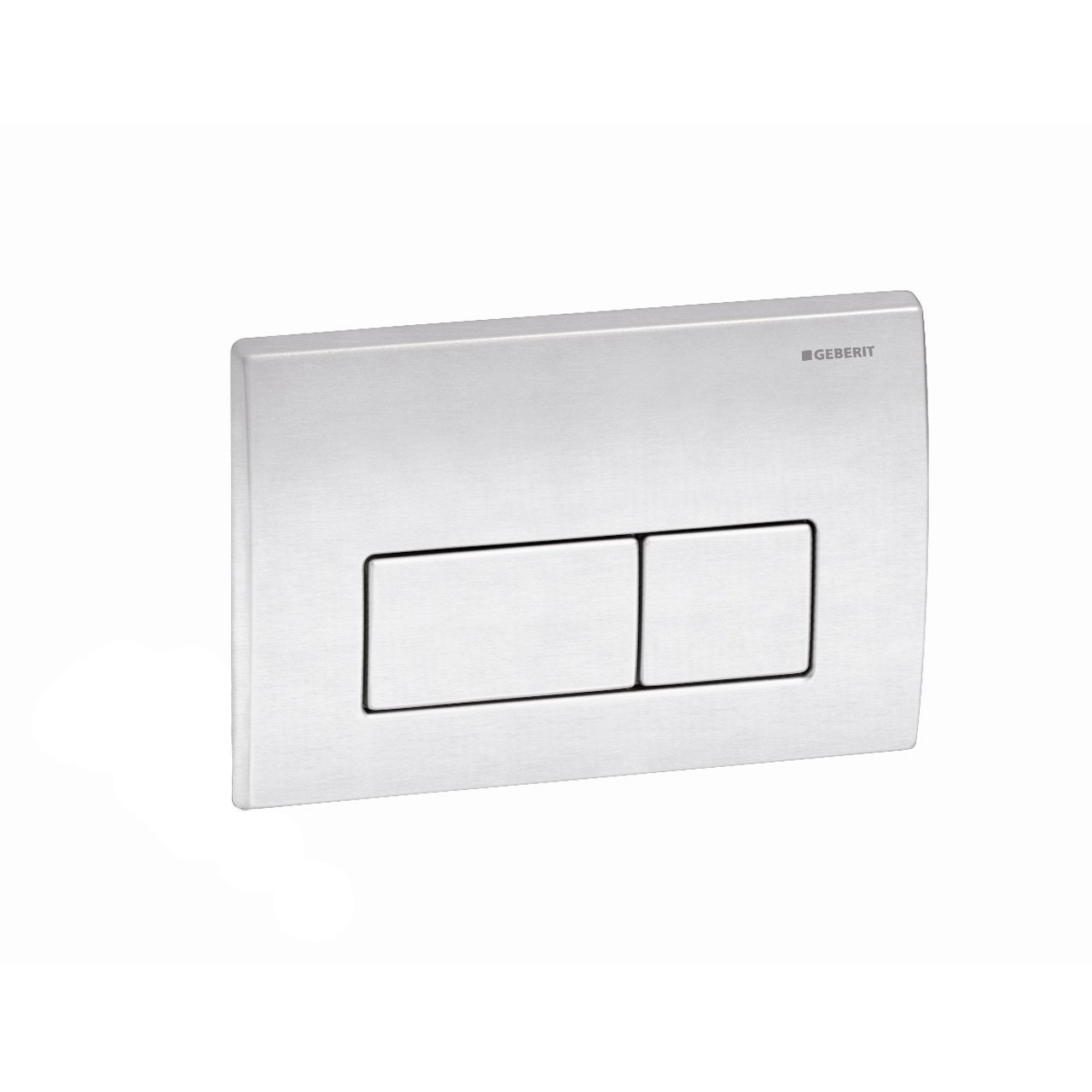 Geberit 115.258.00.1 Kappa50 Dual-Flush Actuator, Brushed Stainless Seel