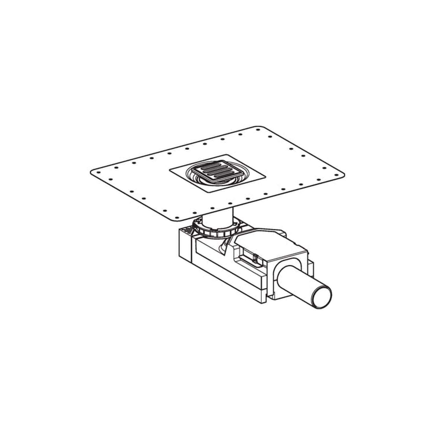 geberit-154,052,00.1 Wells Shower CleanLine Implement