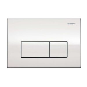 geberit 115.260.21.1 kappa50 dual-flush actuator, polished chrome