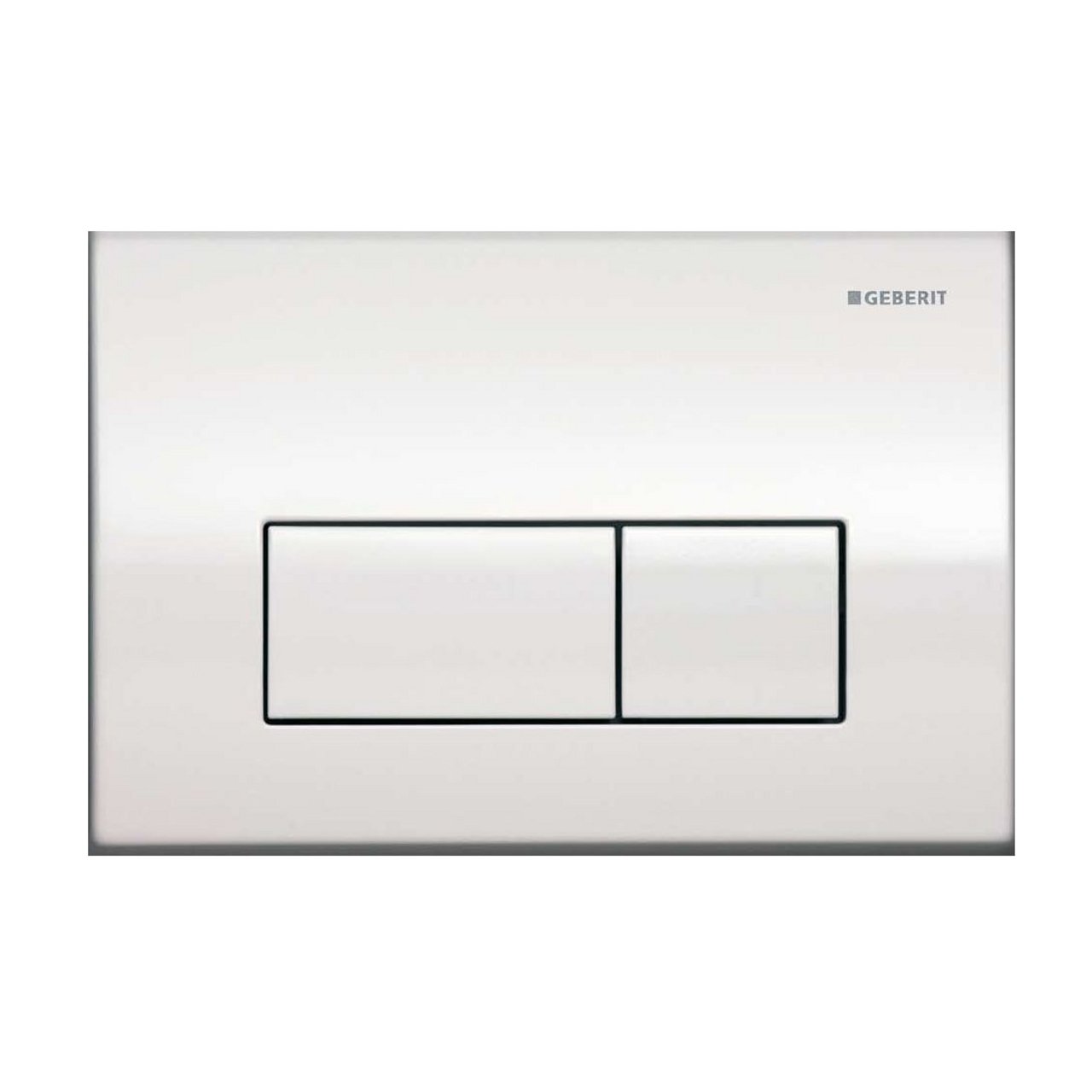 Geberit 115.260.21.1 Kappa50 Dual-Flush Actuator, Polished Chrome