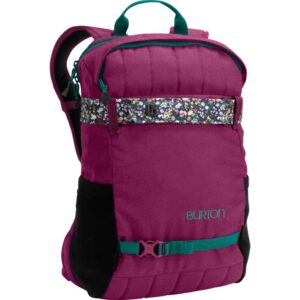 burton day hiker 23l backpack - women's - 1404cu in sangria/ditsy floral print, one size