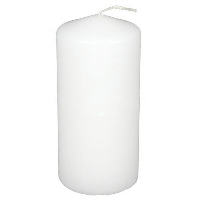 2 inch Bulk Pack for Events Unscented Round Pillar Candles Qty 36 (2 x 4.5, White)