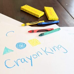 CrayonKing 25 Sets of 4-Packs in a Box (100 total bulk Crayons) Restaurants, Party Favors, Birthdays, School Teachers & Kids Coloring Non-Toxic Crayons