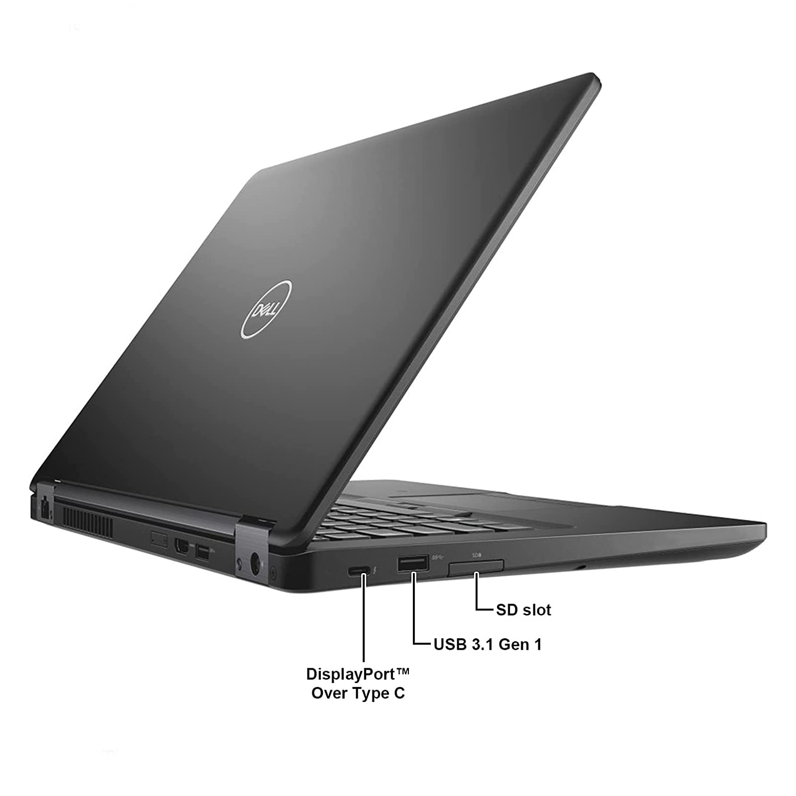 Dell Latitude 5490 14" Business Laptop, Intel Core i5-8350U, 1.7Ghz Up to 3.6GHz, 16GB DDR4 RAM, 512GB SSD, Backlit Keyboard, VGA, HDMI, USB-C, Webcam, Windows 10 Pro (Renewed)