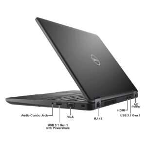 Dell Latitude 5490 14" Business Laptop, Intel Core i5-8350U, 1.7Ghz Up to 3.6GHz, 16GB DDR4 RAM, 512GB SSD, Backlit Keyboard, VGA, HDMI, USB-C, Webcam, Windows 10 Pro (Renewed)