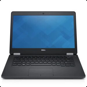 Dell Latitude E5470 14" Laptop, Intel Core i7 6600U to 2.6GHz, 16 GB RAM, 256 GB SSD, Windows 10 Pro (Renewed)