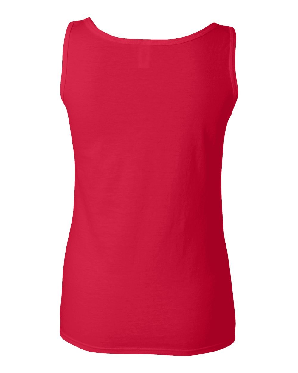 Fashion Gildan 64200L GD Ladies Tank Top Cherry Red Large