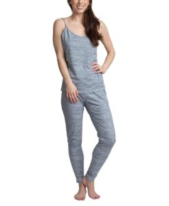 hanes women's sleep, heather grey tank top