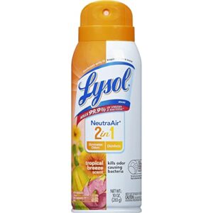 Lysol® Disinfectant Spray, Tropical Breeze, 10 Oz