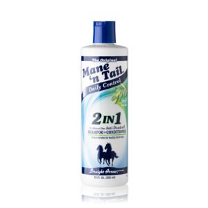 Mane N Tail Daily Control 2 in 1 Anti-Dandruff Shampoo and Conditioner, 12 Ounce