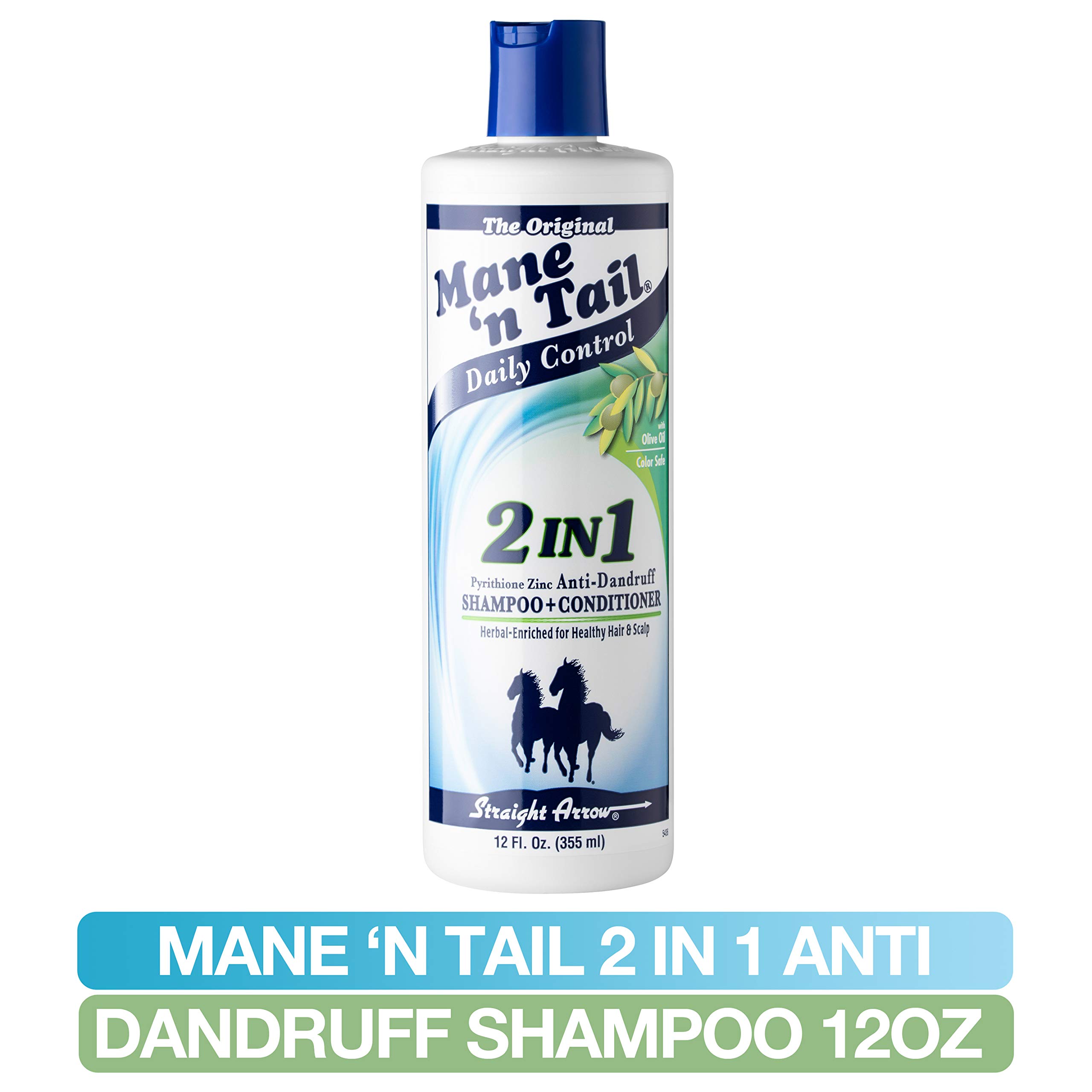 Mane N Tail Daily Control 2 in 1 Anti-Dandruff Shampoo and Conditioner, 12 Ounce