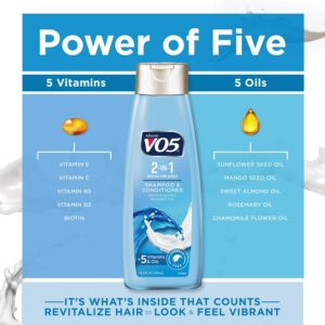 VO5 Shampoo/Conditioner 2 in 1 Moisturizing 12.5 Oz