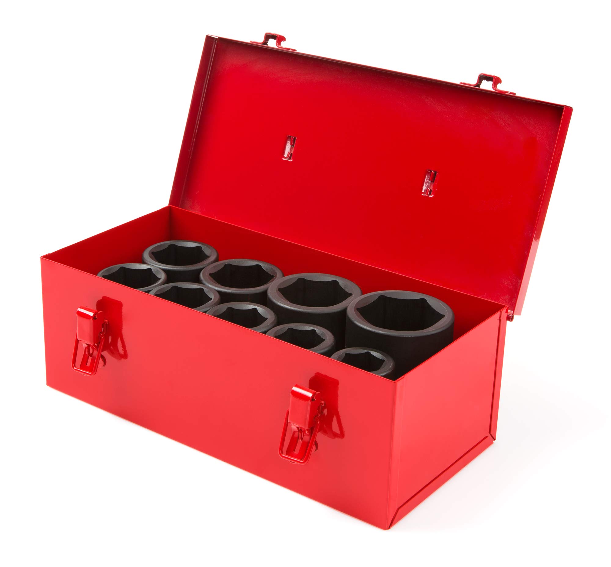 TEKTON 1 Inch Drive Deep 6-Point Impact Socket Set, 9-Piece (1-2 in.) | 4892