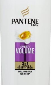 Pantene Sheer Volume 2 in 1 Shampoo & Conditioner 20.1 Fl Oz