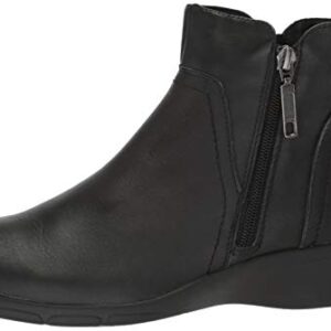 Propét Womens Waverly Zippered Casual Boots Ankle Low Heel 1-2" - Black - Size 8 2E