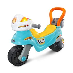 VTech 3-in-1 Step and Roll Motorbike (Frustration Free Packaging), Teal, Large