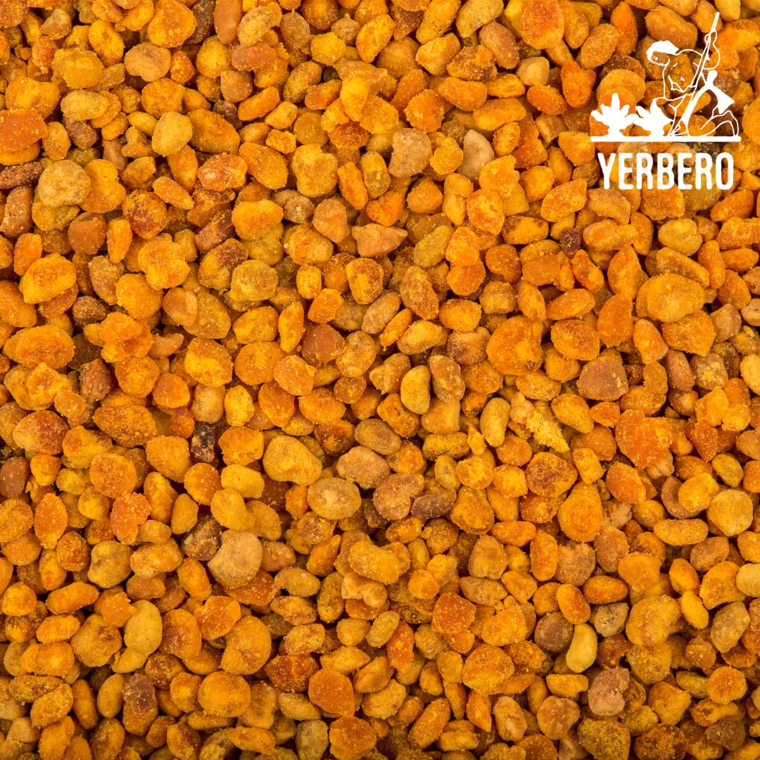 Yerbero - Premium Bee Pollen Granules 10 Oz (283g) | 100% Natural Pure Bee Pollen Raw Sweet Rich Flavor | Polen de Abeja 100% Natural.