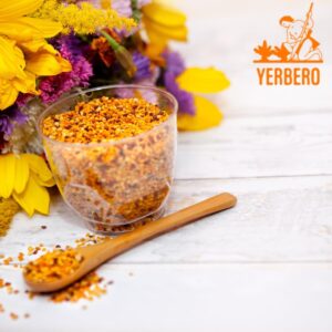 YERBERO - Premium Bee Pollen Granules 7 Oz (199 G) | 100% Natural Bee Pollen, Polen de Abeja 100% Natural | Pure Natural Bee Pollen | Wildcrafted.