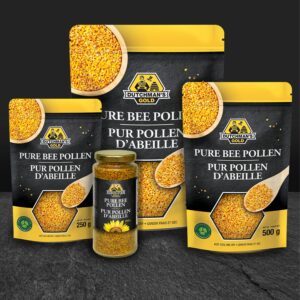 Dutchman's Gold Bee Pollen Granules (500g) - Pure Dried Pollen - Natural Superfood with Vitamins, Minerals, Proteins - Raw and Unprocessed Alternative to Nutritional Supplements