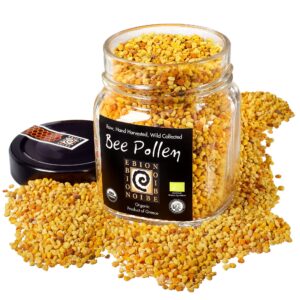 wild raw organic superfood greek bee pollen unheated untreated - hand collected in the arta mountains of greece (ships from our freezer) (125 grams)