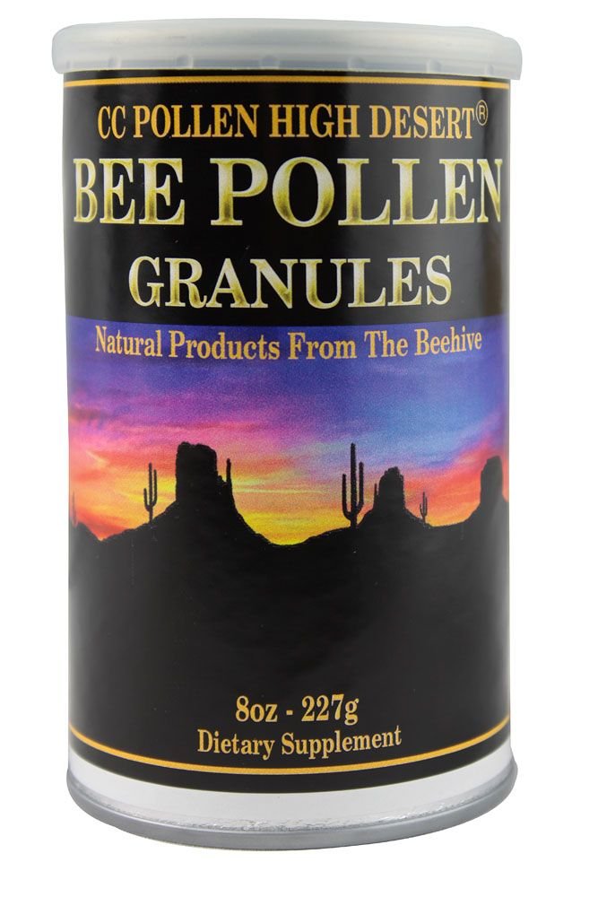 C C Pollen Bee Pollen Raw Granules - 8 oz