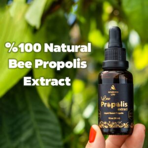 Anatolia Life Natural Bee Propolis Extract, 30 mL, Advanced Liquid Tincture Immune System Booster and Seasonal Defense, Pure High Potency Herbal Supplement, Non-GMO (Propolis (2) Pack)…