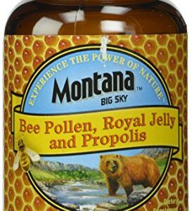 Honey Gardens Bee Pollen Royal Jelly and Propolis Capsules, 90 Count