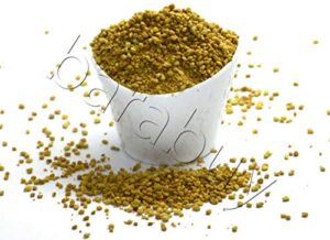 vilmark bee pollen 100% pure natural non processed bee pollen granules 5 lbs, yellow, pack of 1