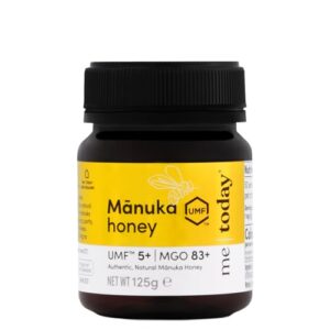 me today - manuka honey umf 5+/mgo 83+ from new zealand (4.4oz) authentic, raw & unpasteurized