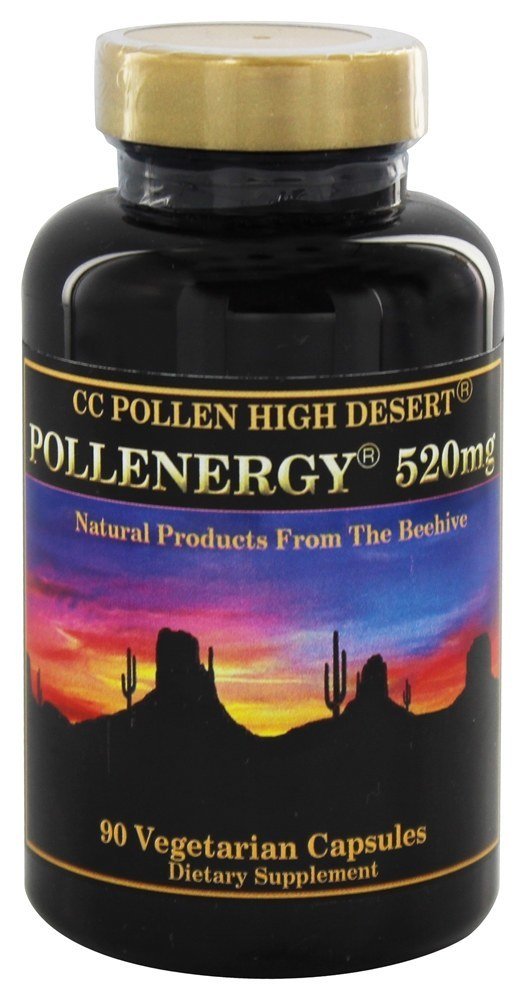 C.C. Pollen Energy 520mg - 90 caps,(CC Pollen Company)