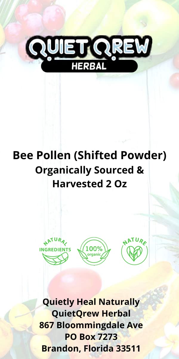 100% Pure Natural Bee Pollen Powder