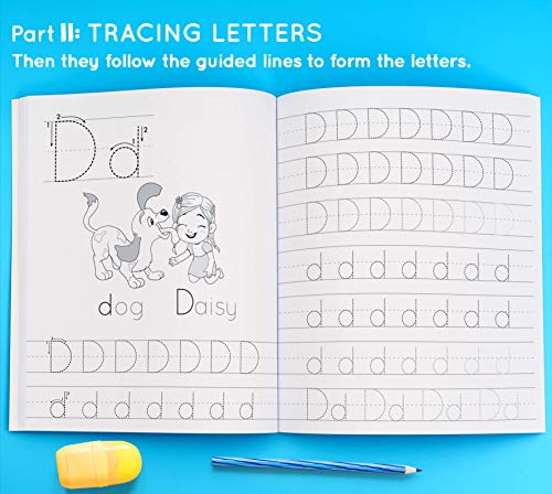 ABC Letter Tracing for Preschoolers: A Fun Book to Practice Writing for Kids Ages 3-5