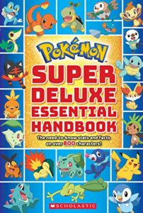 super deluxe essential handbook (pokémon): the need-to-know stats and facts on over 800 characters