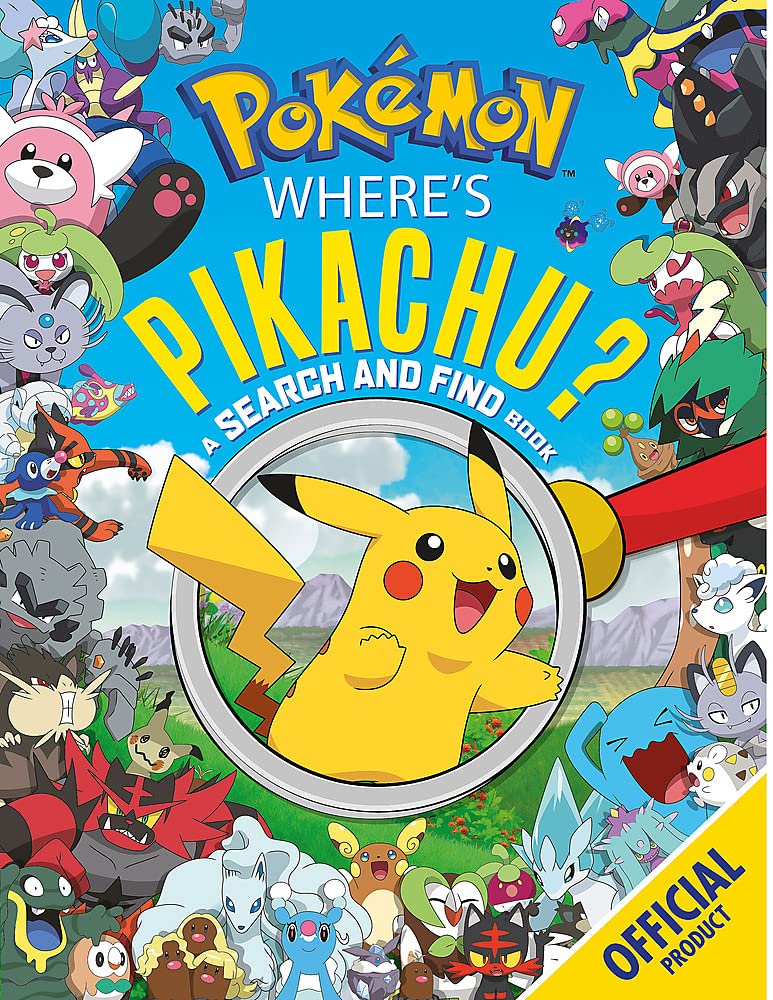 Where's Pikachu? A Search and Find Book: Official Pokémon