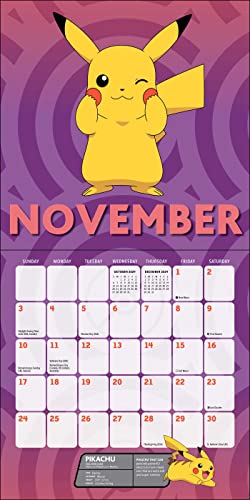 Pokémon 2024 Wall Calendar