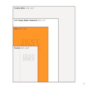 KJV Holy Bible, Pew and Worship Bible Red Letter Edition Hardcover - Ribbon Marker, King James Version, Black