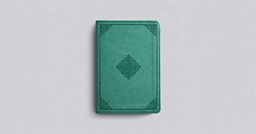 ESV Value Large Print Compact Bible (TruTone, Teal, Ornament Design Size: 8.0)