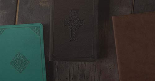 ESV Value Large Print Compact Bible (TruTone, Teal, Ornament Design Size: 8.0)