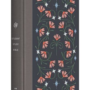 ESV Student Study Bible (Hardcover, Flowers Design)